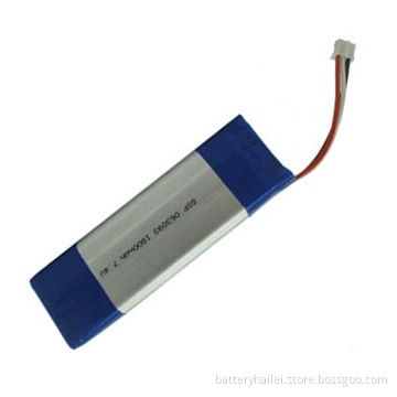 Li-ion Polymer Battery Pack with 7.4V Voltage and 1,800mAh Capacity